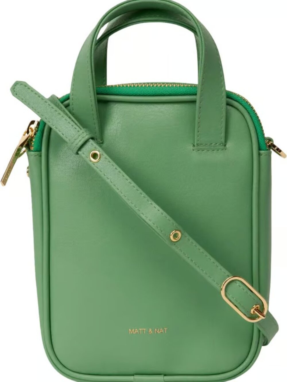Matt & Nat Leap Vegan Light Green Crossbody Bag